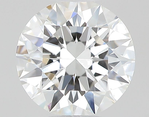 0.42 carat F-VVS1 Excellent cut Natūralus Round Deimantas (1)