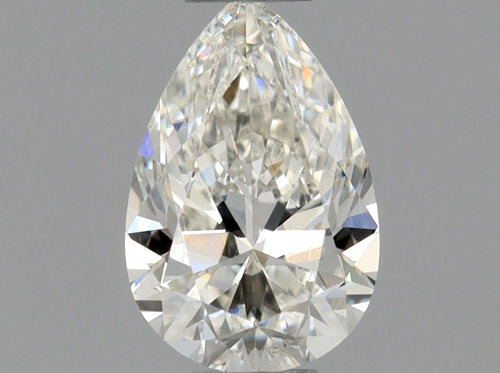 0.39 carat H-VS2 Natūralus Pear Deimantas (1)