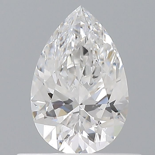 0.52 carat E-VS1 Natūralus Pear Deimantas (1)