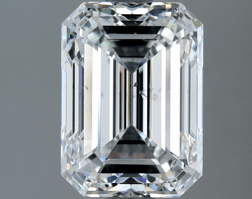 2.5 carat F-SI2 Natūralus Emerald Deimantas (1)