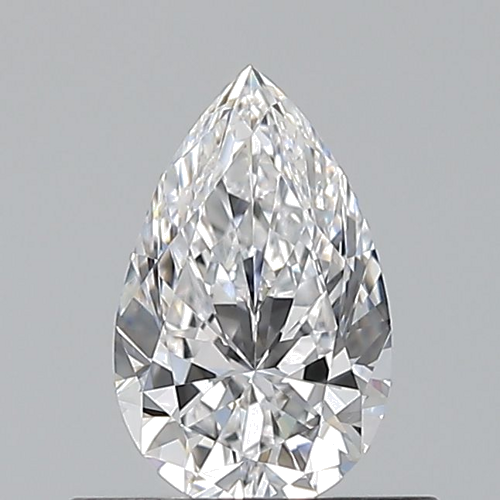 0.5 carat D-VS2 Natūralus Pear Deimantas (1)