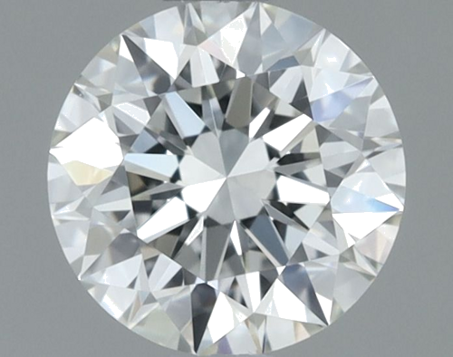 0.51 carat I-VVS1 Excellent cut Natūralus Round Deimantas (1)