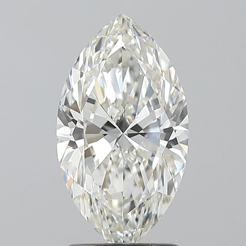 2.01 carat H-SI1 Natūralus Marquise Deimantas (1)