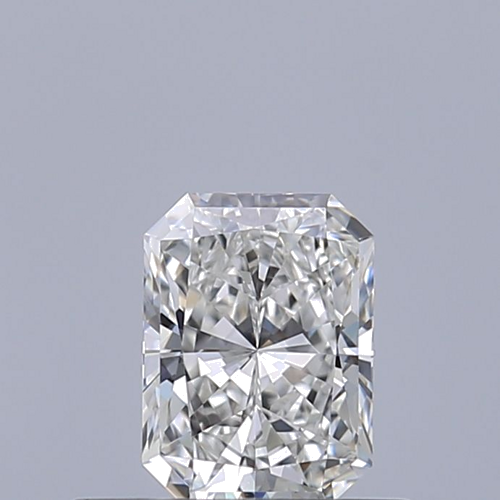 0.41 carat F-VVS1 Natūralus Radiant Deimantas (1)