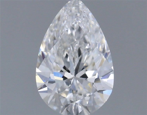 0.31 carat F-VVS2 Natūralus Pear Deimantas (1)