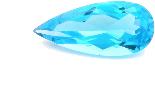 8.39 carat BLUE Pear Topaz (1)