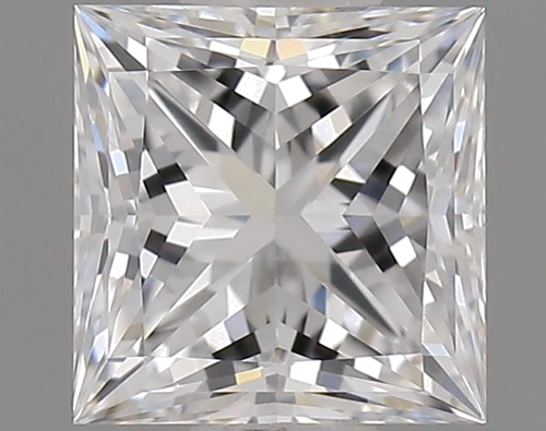 0.6 carat D-SI1 Natūralus Princess Deimantas (1)
