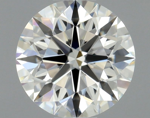 0.48 carat H-VVS1 Excellent cut Natūralus Round Deimantas (1)