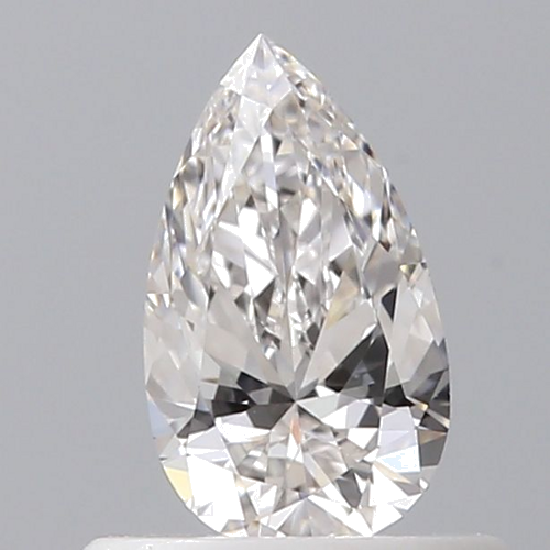 0.4 carat G-VVS1 Natūralus Pear Deimantas (1)