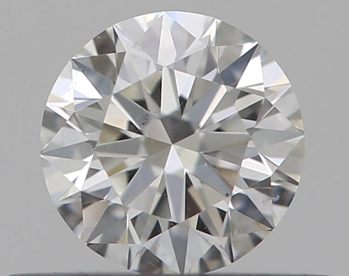 0.32 carat H-SI1 Excellent cut Natūralus Round Deimantas (1)