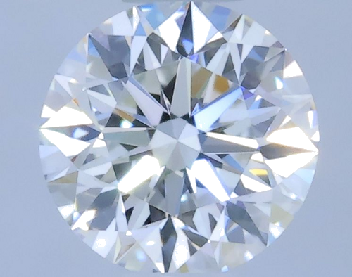 0.43 carat F-VVS1 Excellent cut Natūralus Round Deimantas (1)