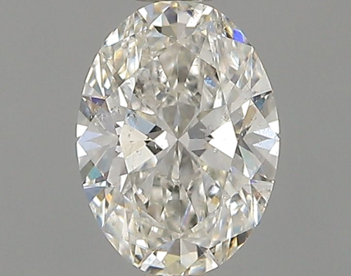 0.52 carat G-SI2 Natūralus Oval Deimantas (1)