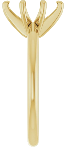 Sužadėtuvių Žiedas „Solitaire“ 417 Geltonojo Aukso Marquise 9mm x 4.5mm (4)