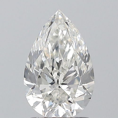 1.5 carat I-SI2 Natūralus Pear Deimantas (1)