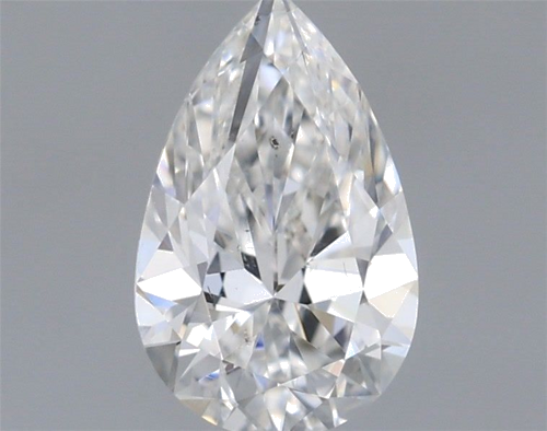 0.5 carat E-SI2 Natūralus Pear Deimantas (1)