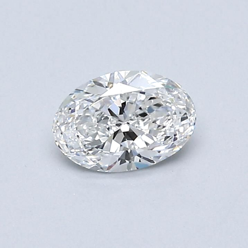0.4 carat E-VS1 Natūralus Oval Deimantas (1)