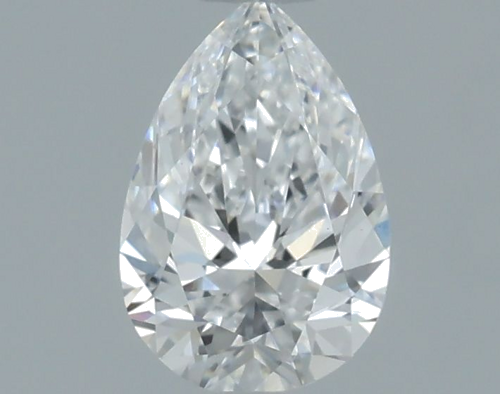 0.51 carat D-VS1 Natūralus Pear Deimantas (1)