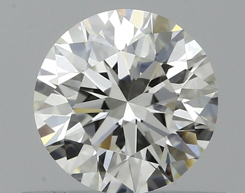 0.5 carat H-VVS2 Excellent cut Natūralus Round Deimantas (1)