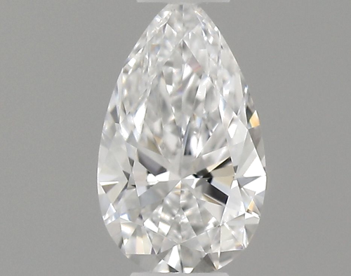 0.23 carat D-VVS2 Natūralus Pear Deimantas (1)
