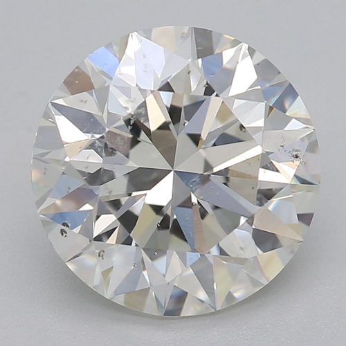 2.2 carat I-SI2 Excellent cut Natūralus Round Deimantas (1)