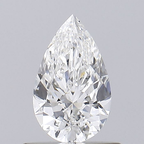 0.6 carat E-SI1 Natūralus Pear Deimantas (1)