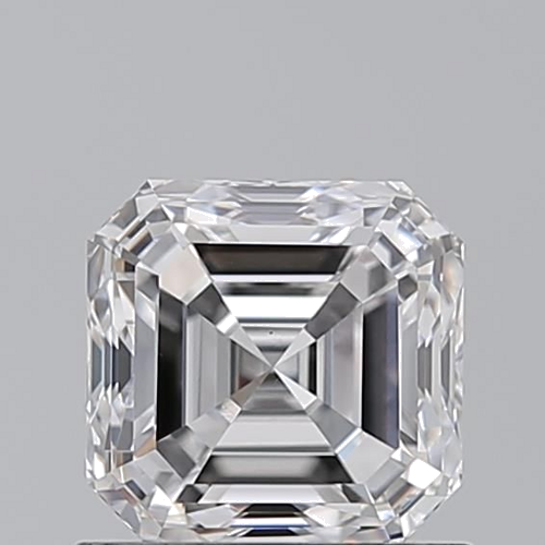 1.01 carat D-VS1 Natūralus Asscher Deimantas (1)