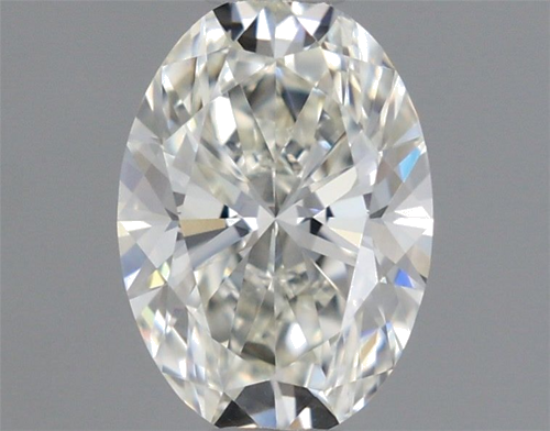 0.6 carat I-VS2 Natūralus Oval Deimantas (1)
