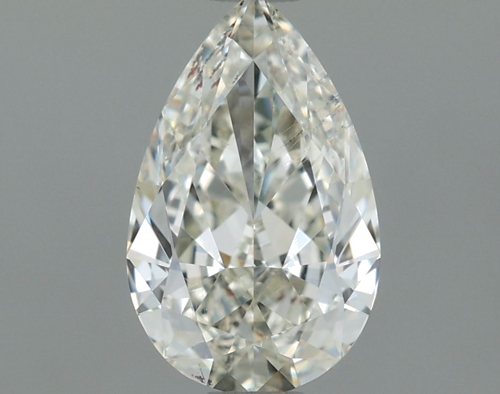 0.71 carat K-SI2 Natūralus Pear Deimantas (1)