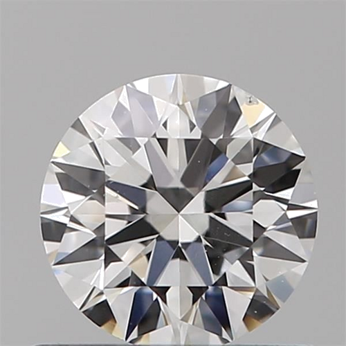 0.51 carat E-SI1 Excellent cut Natūralus Round Deimantas (1)