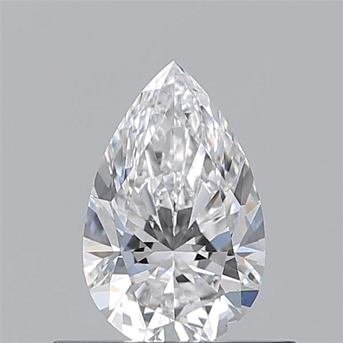 0.51 carat D-VS2 Natūralus Pear Deimantas (1)