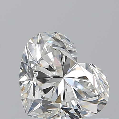 0.73 carat H-VS2 Natūralus Heart Deimantas (1)