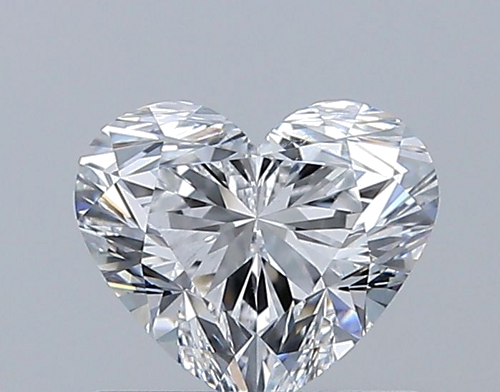 0.7 carat D-SI1 Natūralus Heart Deimantas (1)