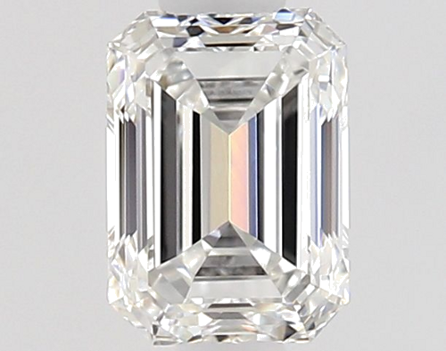 0.5 carat F-VVS2 Natūralus Emerald Deimantas (1)