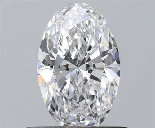 0.6 carat D-VVS1 Natūralus Oval Deimantas (1)