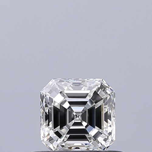 0.43 carat G-VVS1 Natūralus Asscher Deimantas (1)