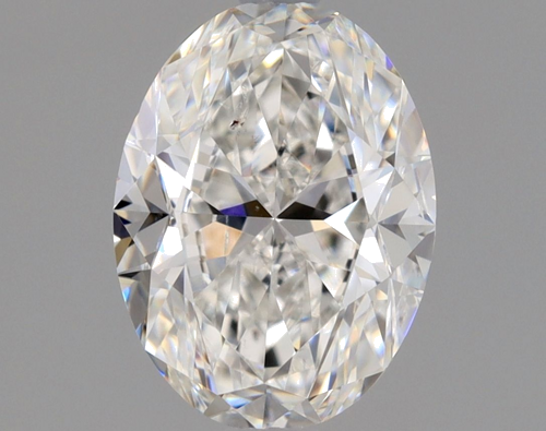 1.0 carat F-SI2 Natūralus Oval Deimantas (1)