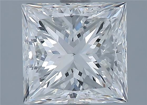 2.02 carat G-VS2 Natūralus Princess Deimantas (1)
