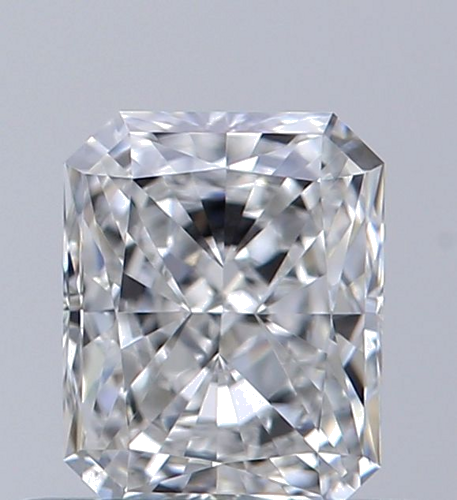 0.51 carat F-VVS1 Natūralus Radiant Deimantas (1)
