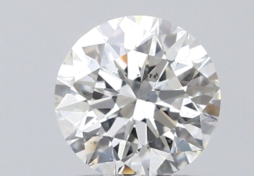 0.61 carat H-SI1 Excellent cut Natūralus Round Deimantas (1)