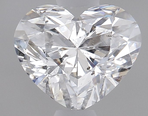 0.96 carat D-SI2 Natūralus Heart Deimantas (1)