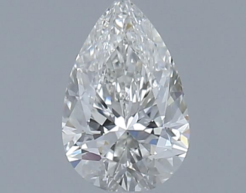 0.38 carat H-VS2 Natūralus Pear Deimantas (1)