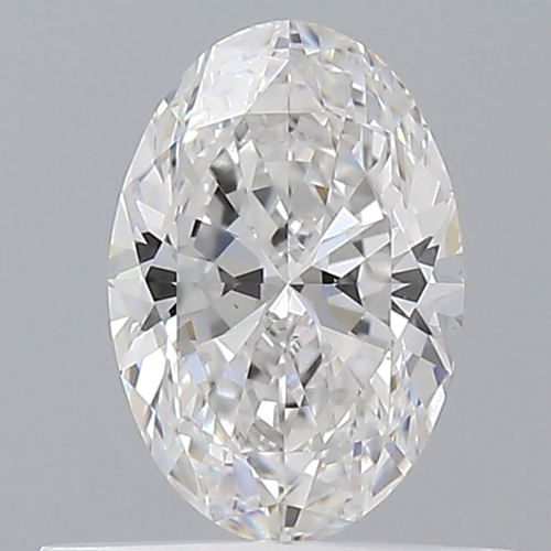 0.5 carat E-VS2 Natūralus Oval Deimantas (1)
