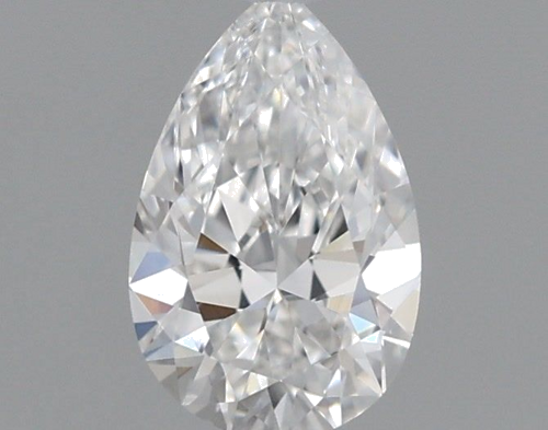 0.3 carat E-VVS1 Natūralus Pear Deimantas (1)