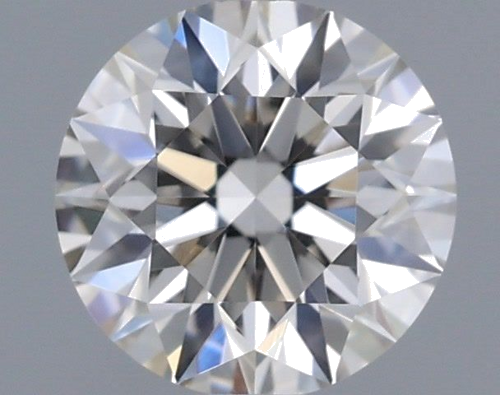 0.49 carat H-IF Very Good cut Natūralus Round Deimantas (1)