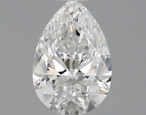 0.5 carat D-VS1 Natūralus Pear Deimantas (1)