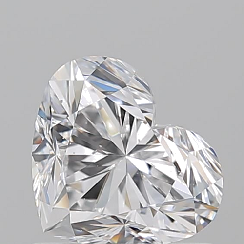 1.03 carat D-SI1 Natūralus Heart Deimantas (1)