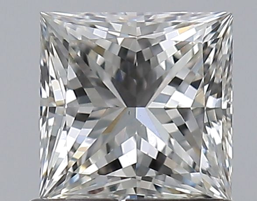 0.85 carat I-VS2 Natūralus Princess Deimantas (1)