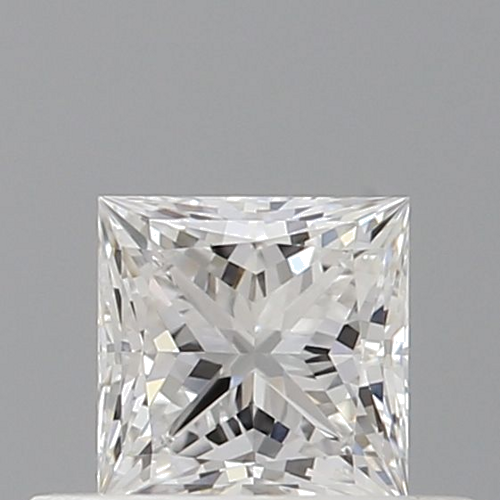 0.4 carat E-VVS1 Natūralus Princess Deimantas (1)
