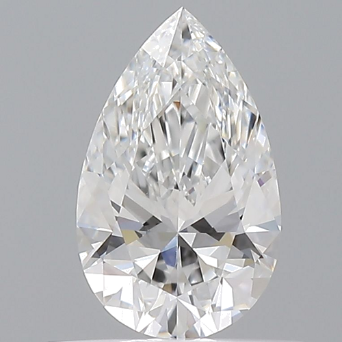 0.51 carat D-VS1 Natūralus Pear Deimantas (1)