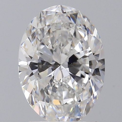 1.51 carat F-SI1 Natūralus Oval Deimantas (1)